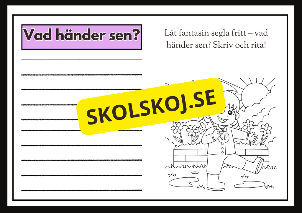 Vad händer sen - Häfte