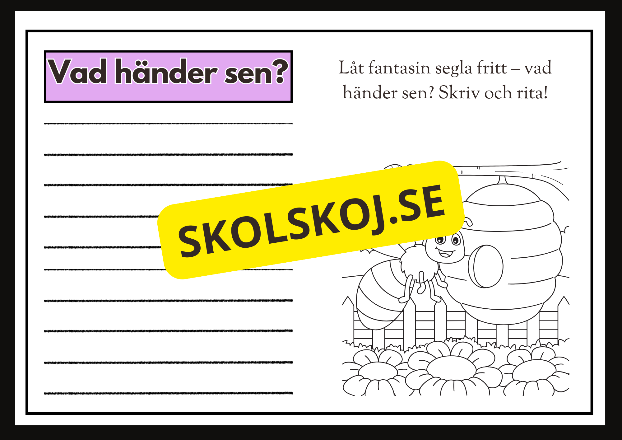 Vad händer sen - Häfte