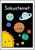 Solsystemet och lite fakta + diskussionsfrågor