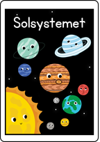 Solsystemet och lite fakta + diskussionsfrågor