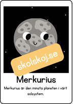 Solsystemet och lite fakta + diskussionsfrågor