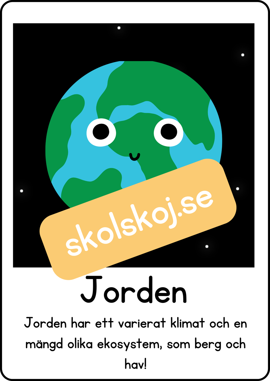 Solsystemet och lite fakta + diskussionsfrågor