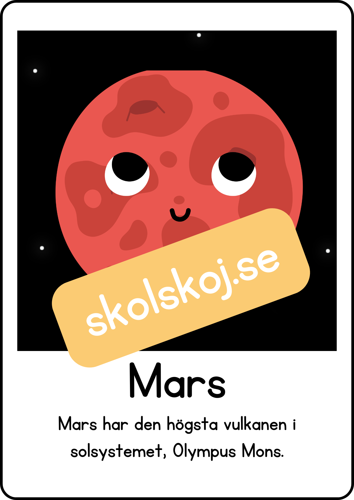 Solsystemet och lite fakta + diskussionsfrågor