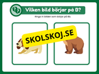 Veckans bokstav - Bokstaven B