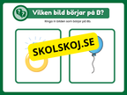 Veckans bokstav - Bokstaven B