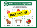 Veckans bokstav - Bokstaven B