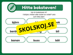 Veckans bokstav - Bokstaven B