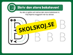 Veckans bokstav - Bokstaven B