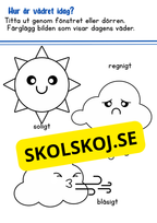 Väder och årstider - Förskoleklass - Årskurs 2