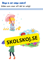 Väder och årstider - Förskoleklass - Årskurs 2