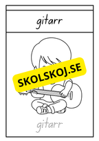 Instrument - Målarbok