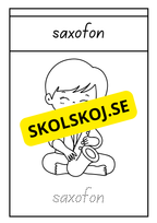 Instrument - Målarbok