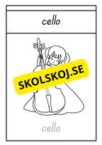 Instrument - Målarbok