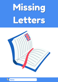 Missing letters - English