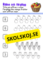 Grundläggande matematik för förskoleklass – årskurs 1 + diplom