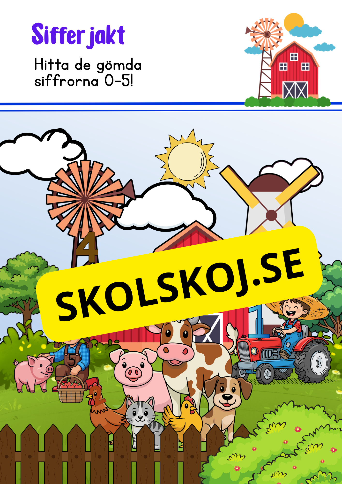 Grundläggande matematik för förskoleklass – årskurs 1 + diplom