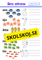 Grundläggande matematik för förskoleklass – årskurs 1 + diplom