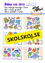 Grundläggande matematik för förskoleklass – årskurs 1 + diplom