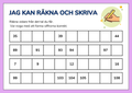 Jag kan räkna och skriva