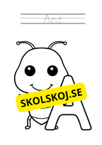 Målarbok - Animals - English