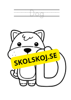 Målarbok - Animals - English