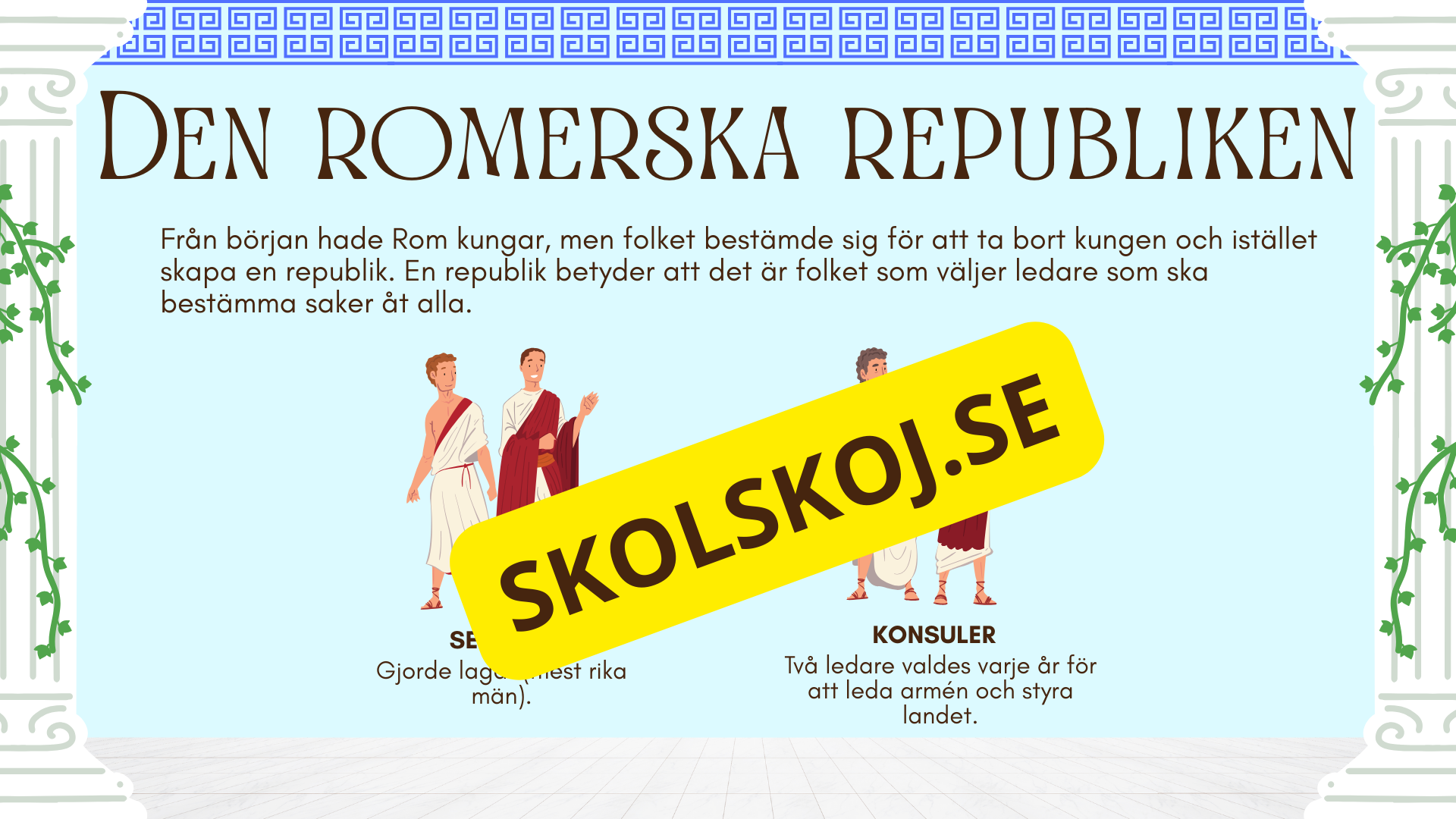 Romarriket + Frågor