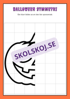 Halloween aktivitetsbok - Blandade uppgifter