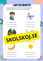 Jakt på adjektiv