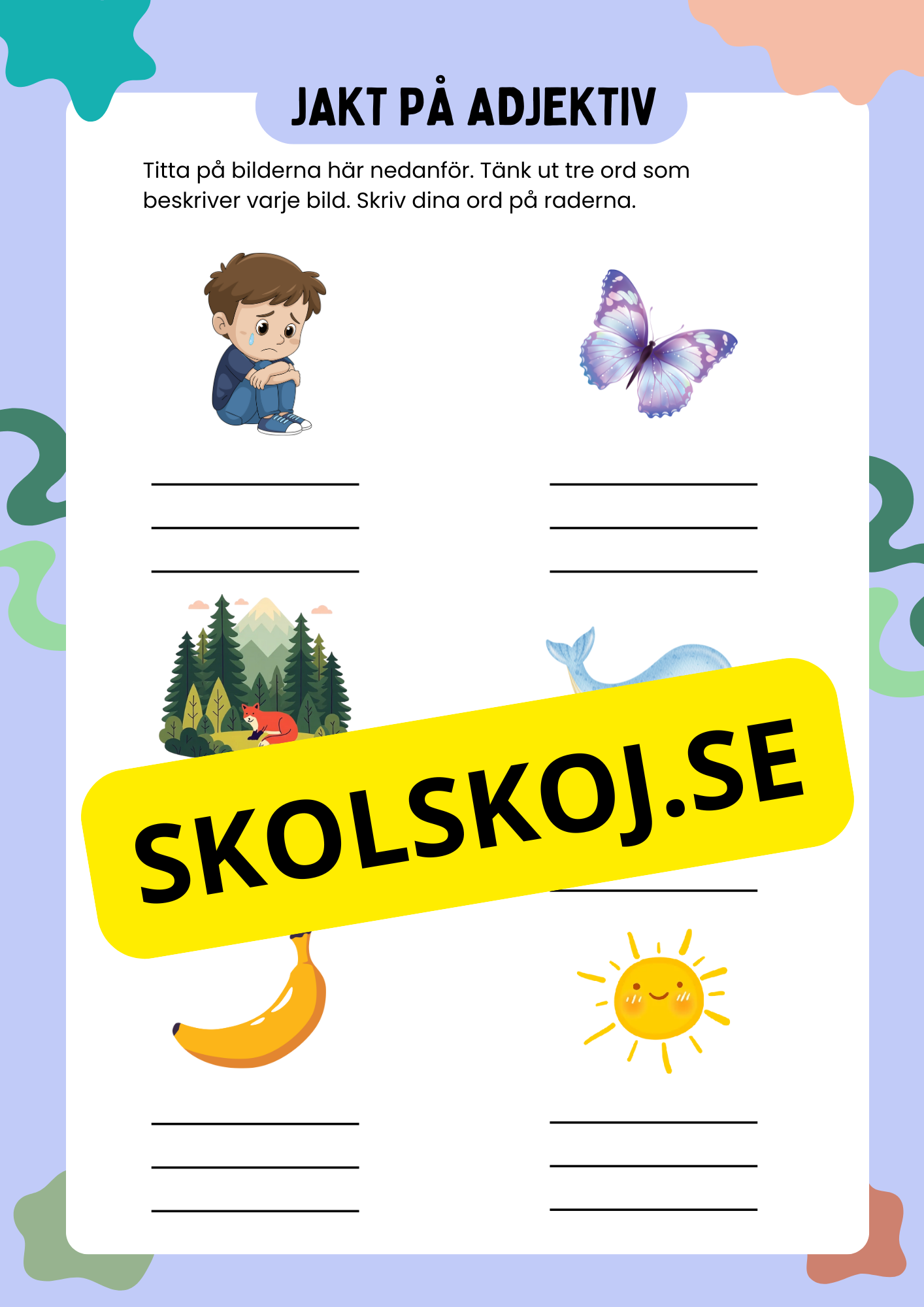 Jakt på adjektiv