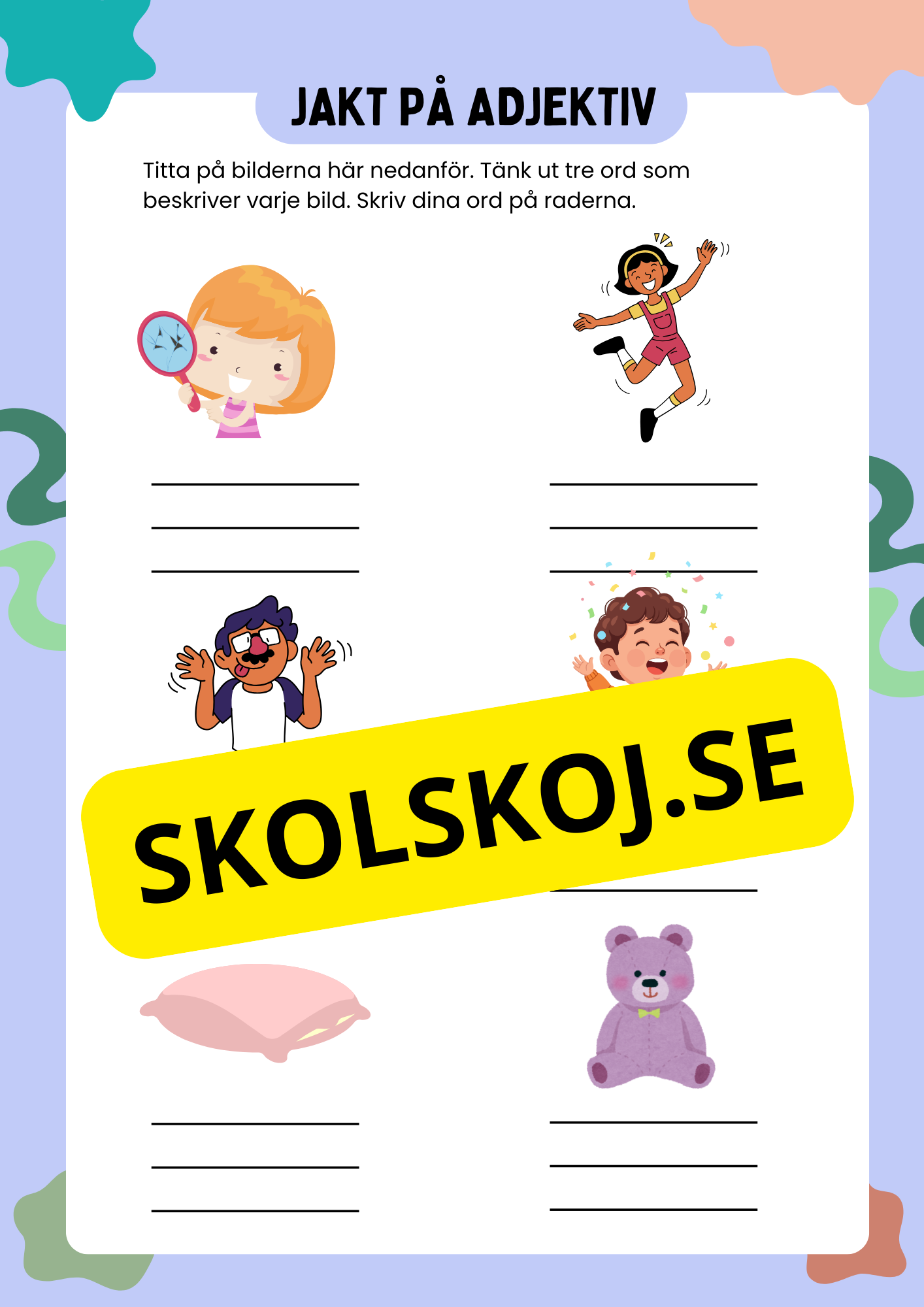 Jakt på adjektiv