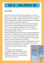 Åk 6 - Läsförståelse - Träna inför nationella provet (Delprov B1 &amp; B2)