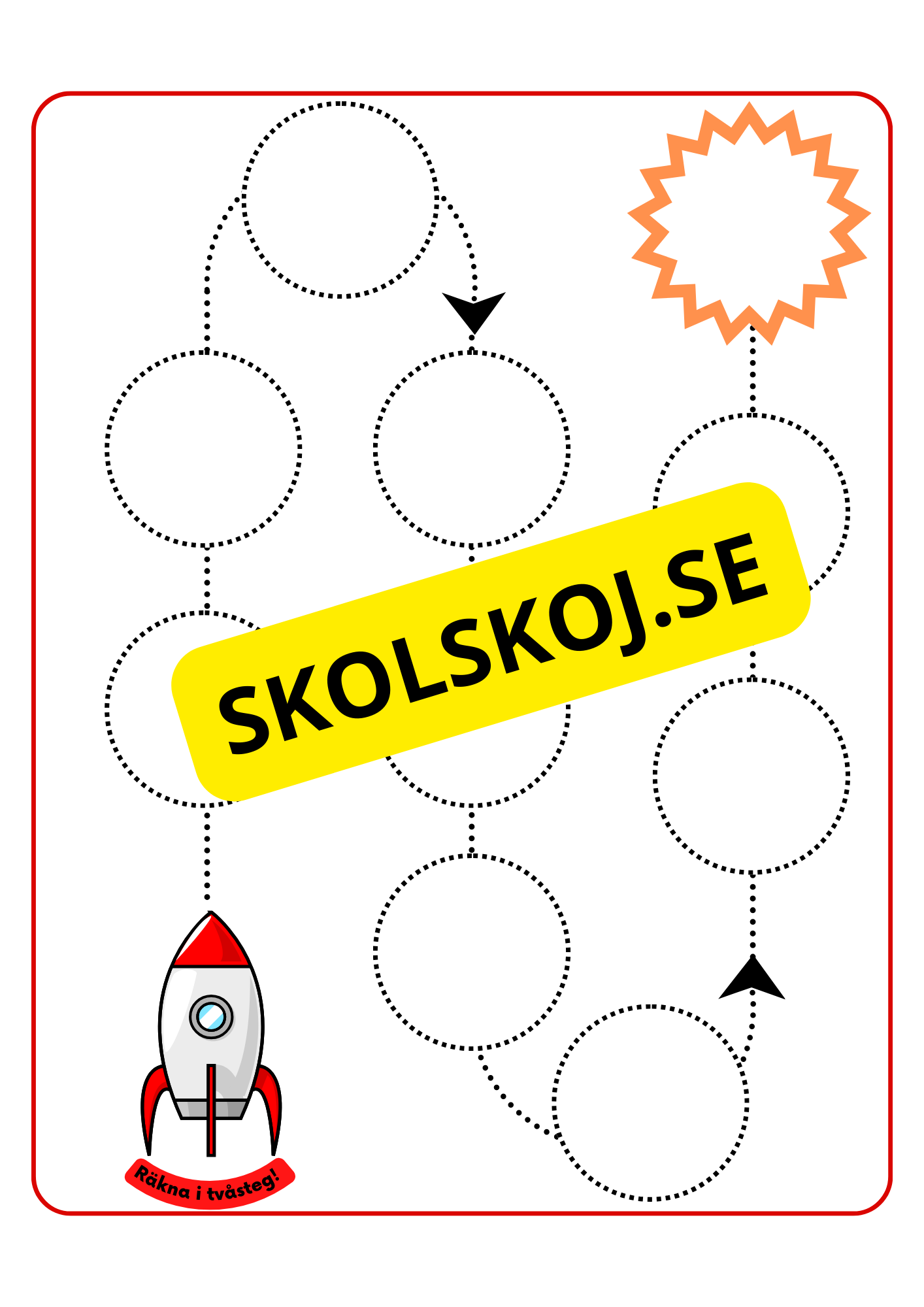 Raketresan: Hoppräkning