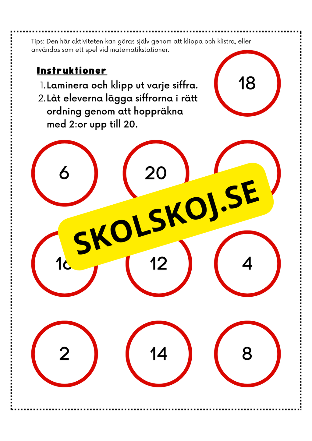 Raketresan: Hoppräkning