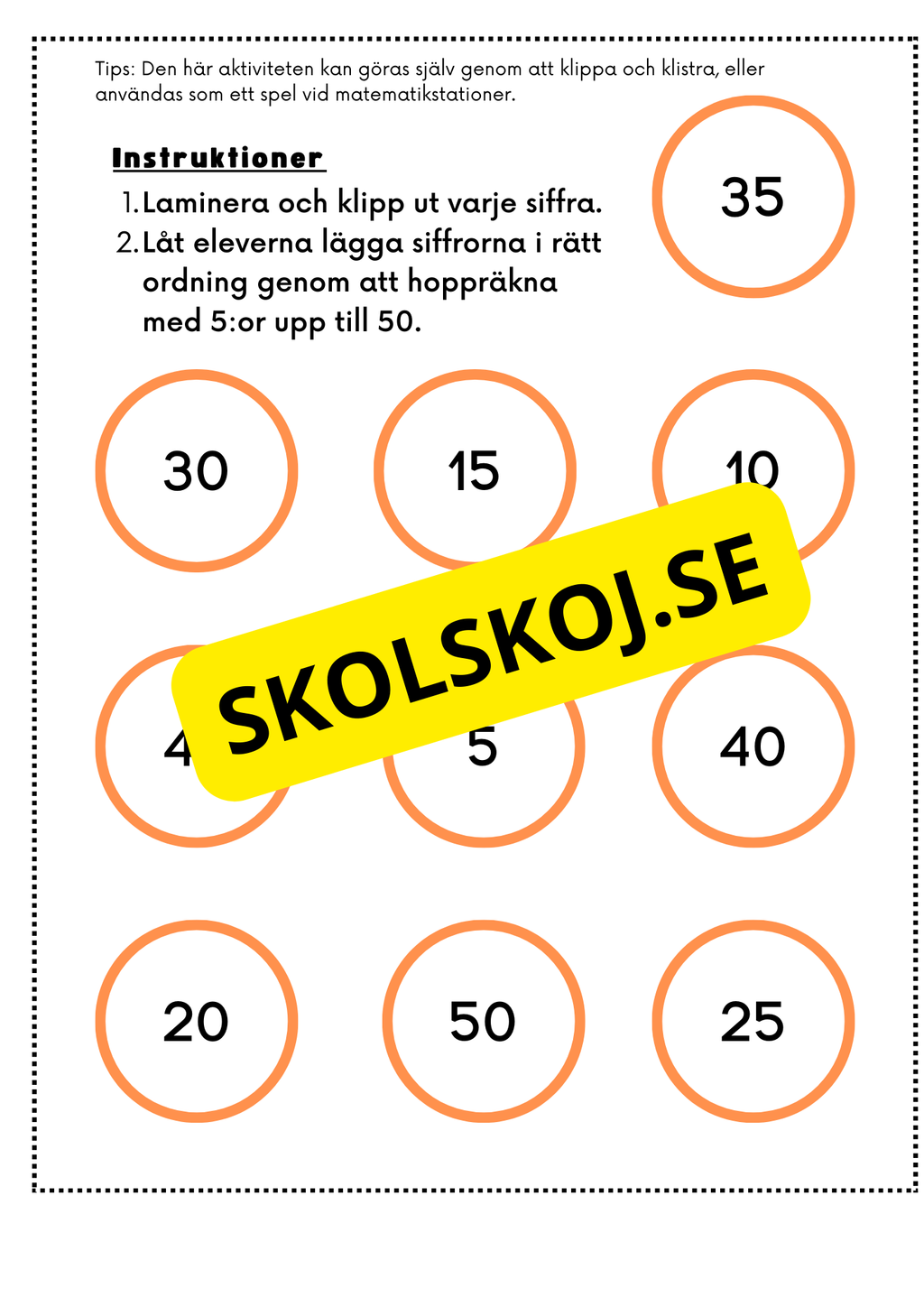 Raketresan: Hoppräkning