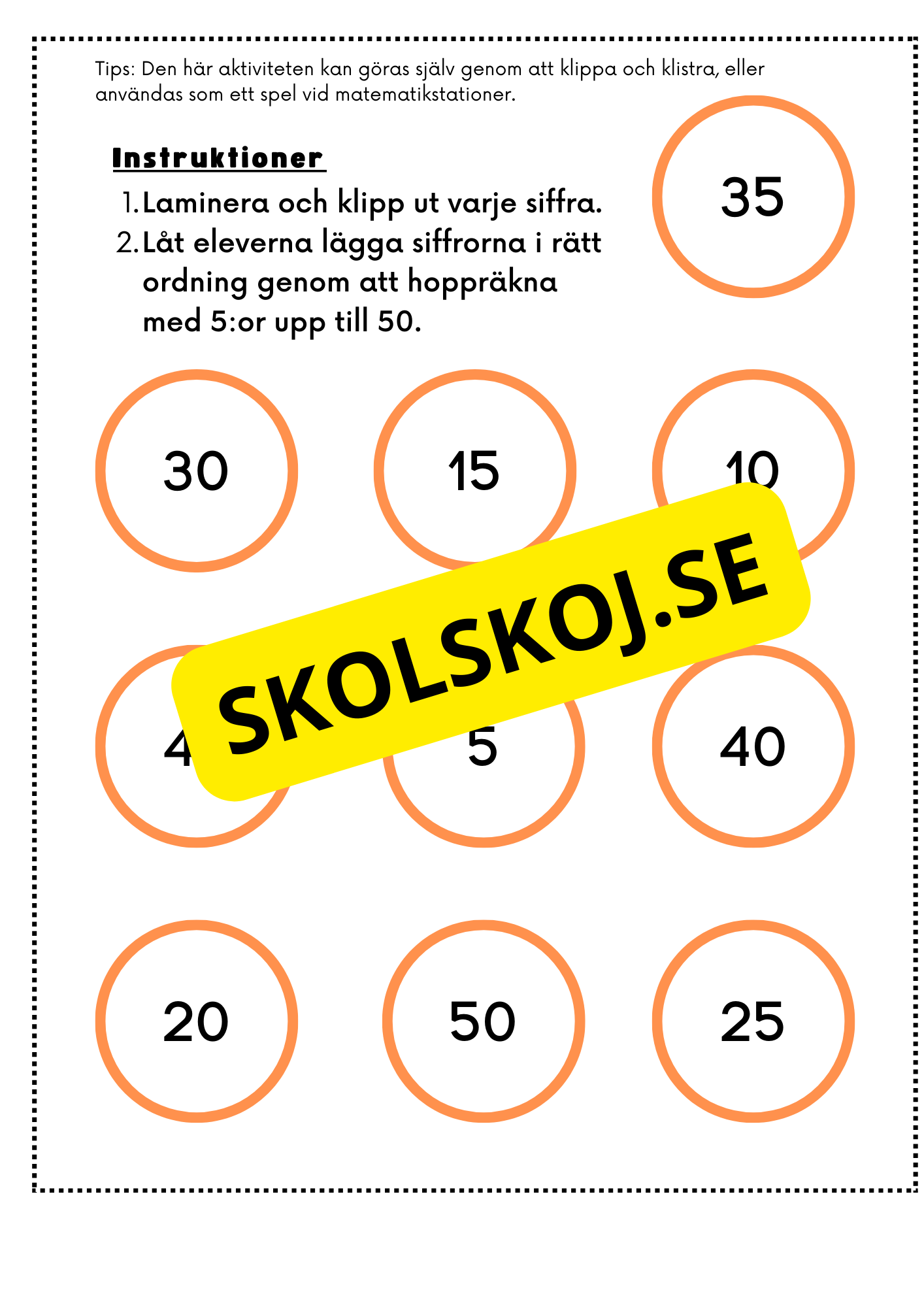 Raketresan: Hoppräkning