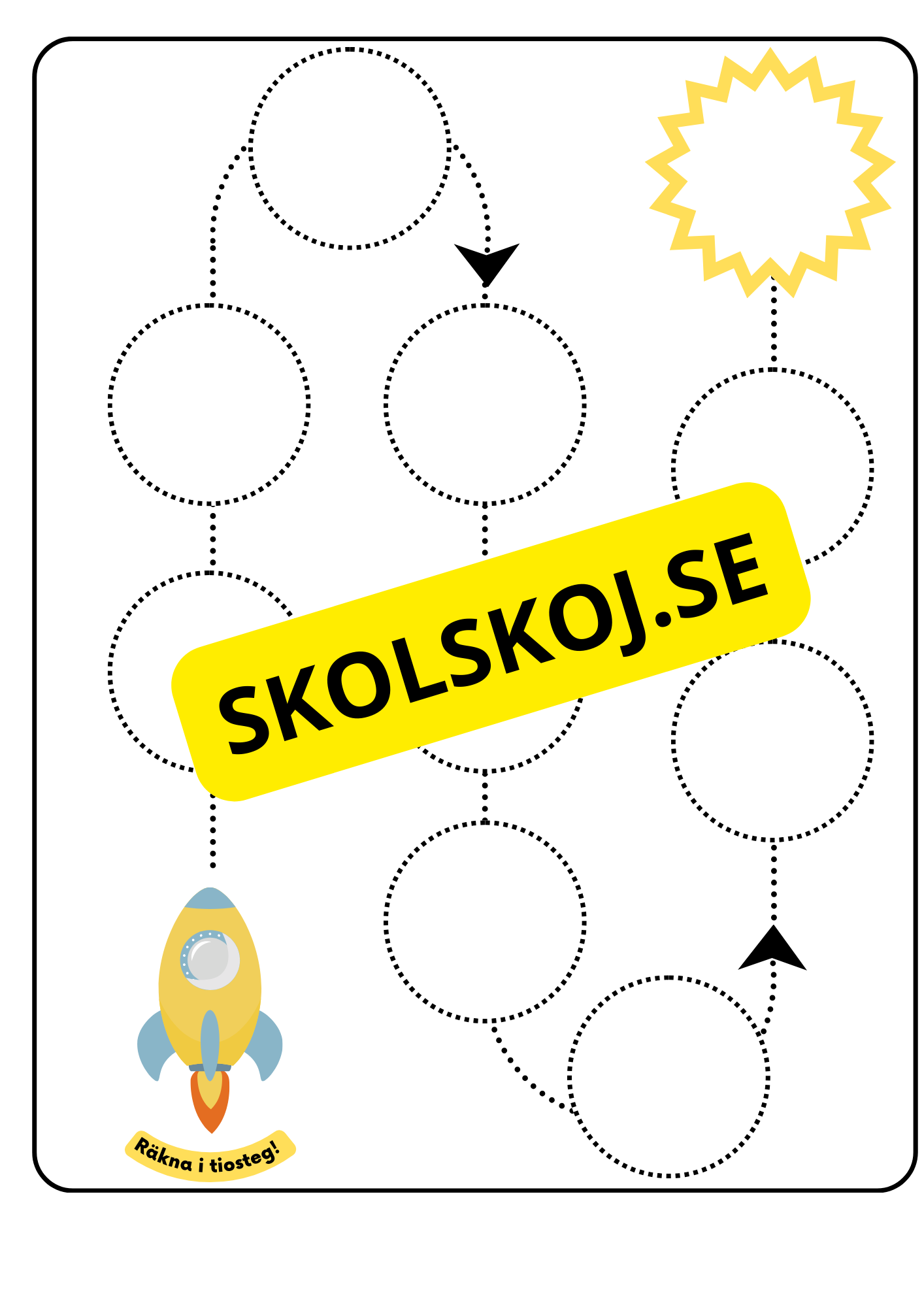 Raketresan: Hoppräkning