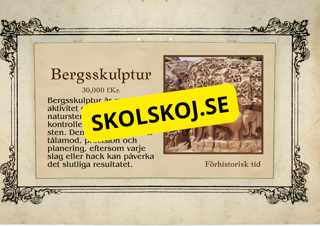 Förhistorisk tid - Fakta och frågor