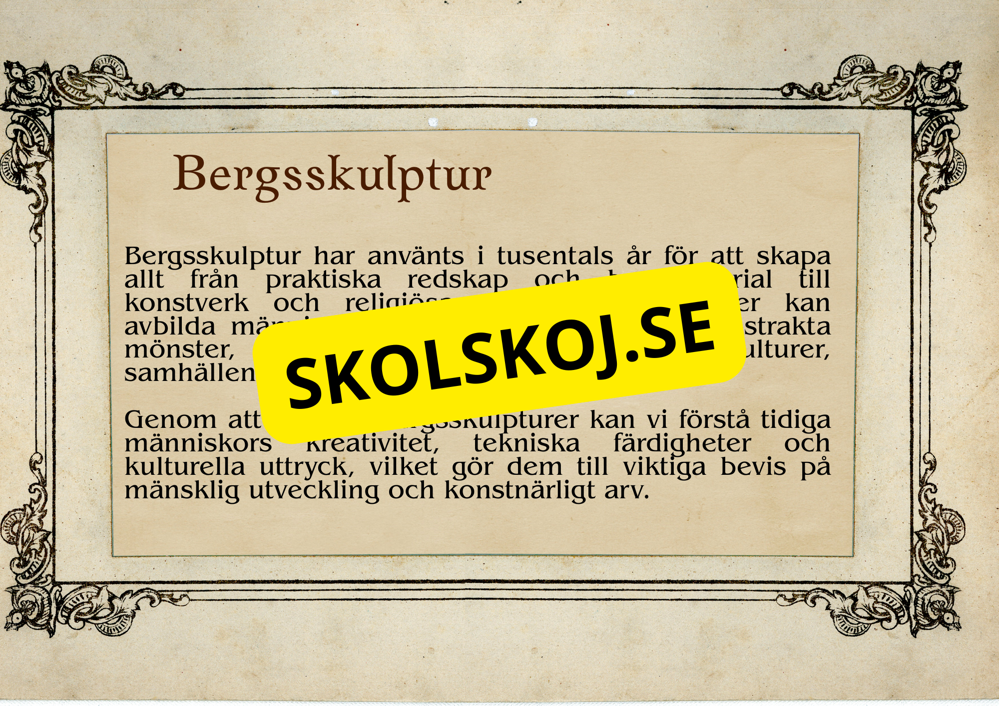 Förhistorisk tid - Fakta och frågor