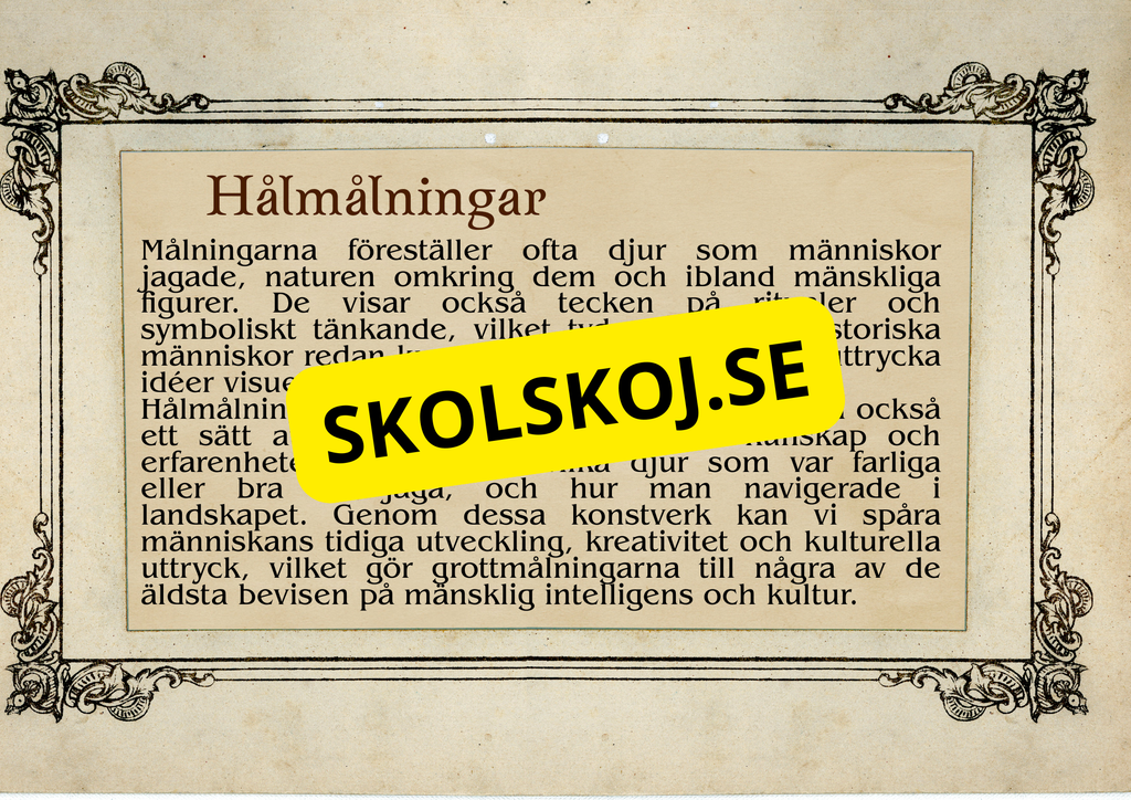 Förhistorisk tid - Fakta och frågor