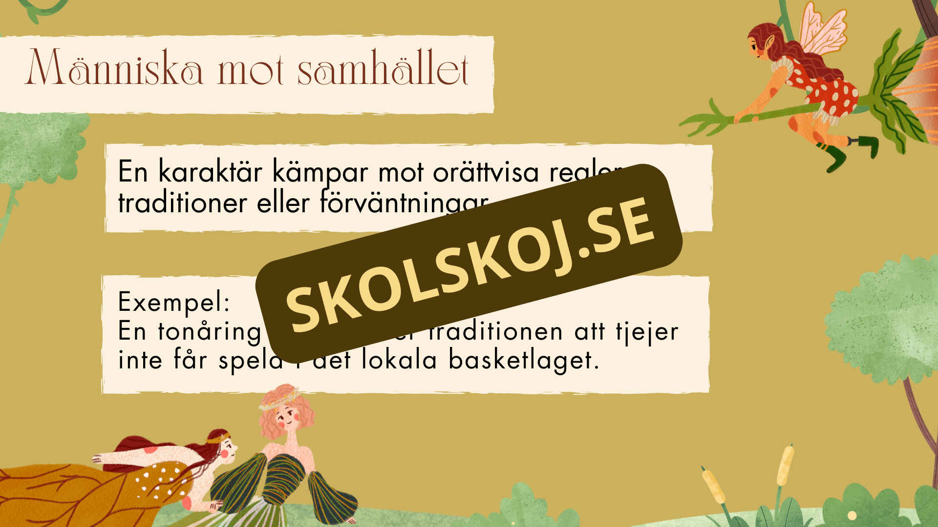 Olika typer av konflikter