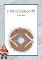 Vikingasköld - Målarbok