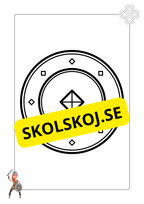Vikingasköld - Målarbok