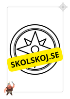 Vikingasköld - Målarbok