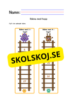 Fyll i de saknade talen