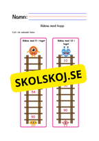 Fyll i de saknade talen