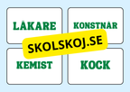 Vad gör de - Verb - Yrken