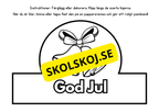 Julpyssel i svartvitt