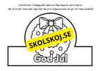 Julpyssel i svartvitt