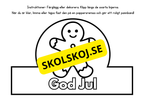 Julpyssel i svartvitt