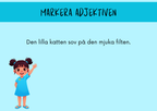 Upptäck  adjektiv - Presentation - Frågor